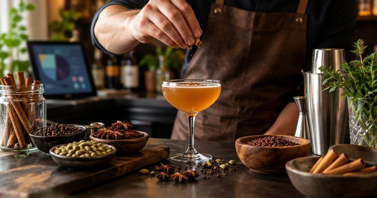 Whole spices for craft cocktail bartenders: complete 2026 guide