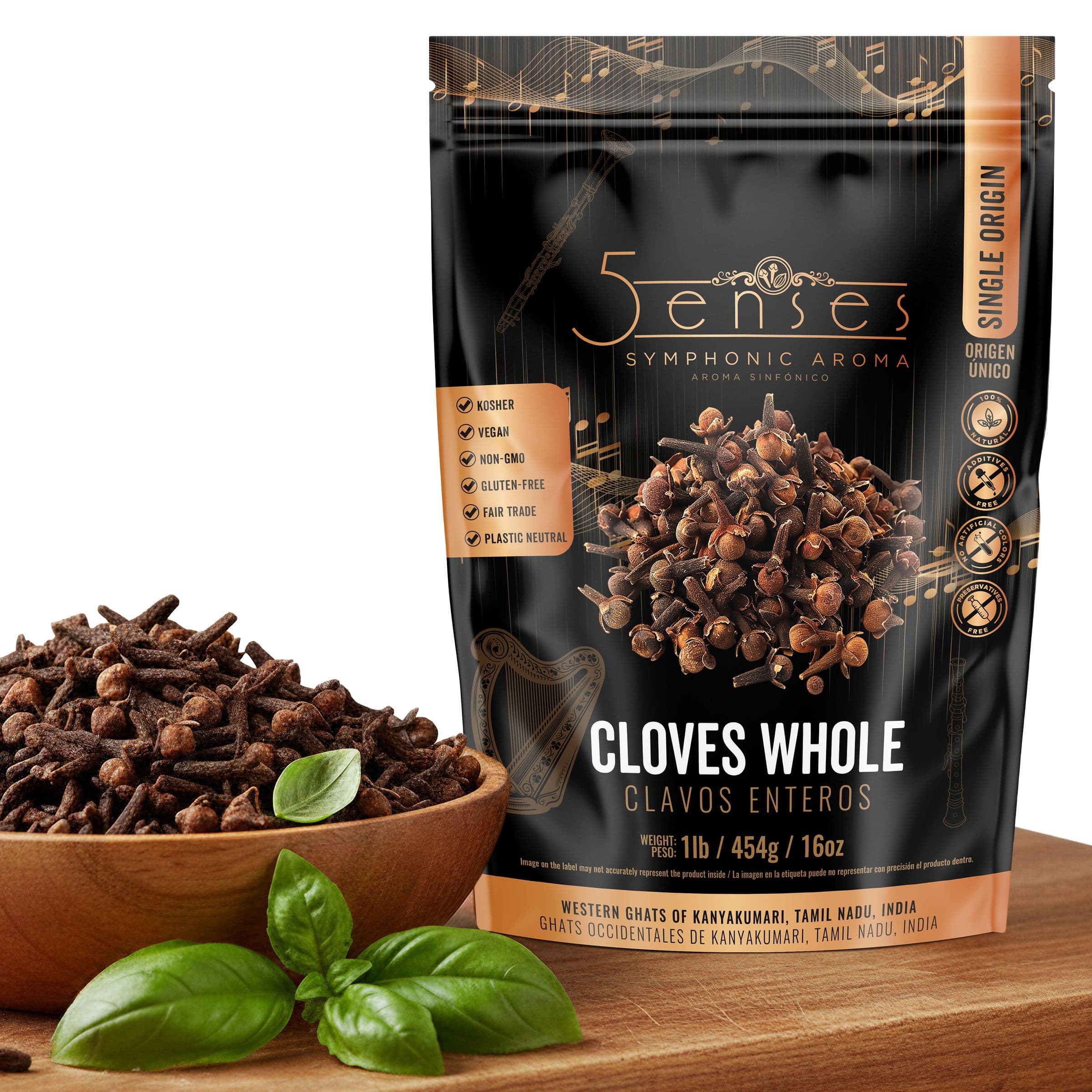 Kanyakumari cloves: the southern hills behind Symphonic Aroma