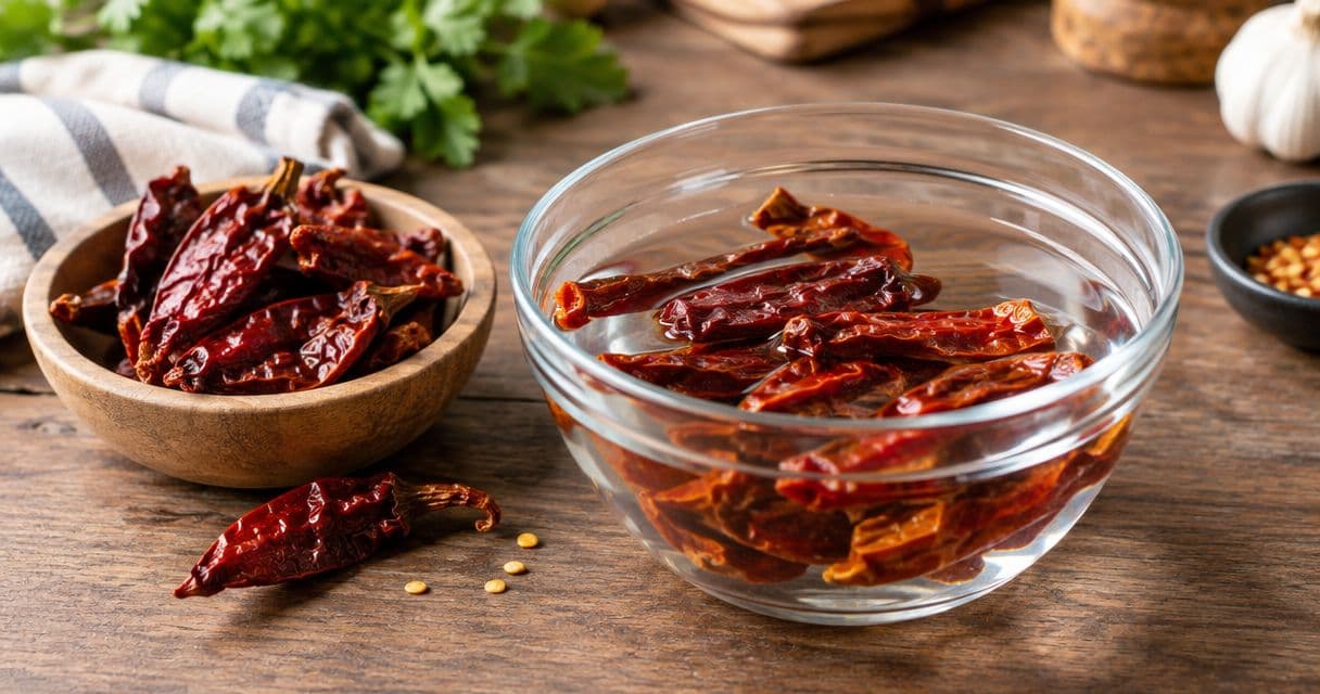 Can dried ghost peppers be rehydrated for cooking?