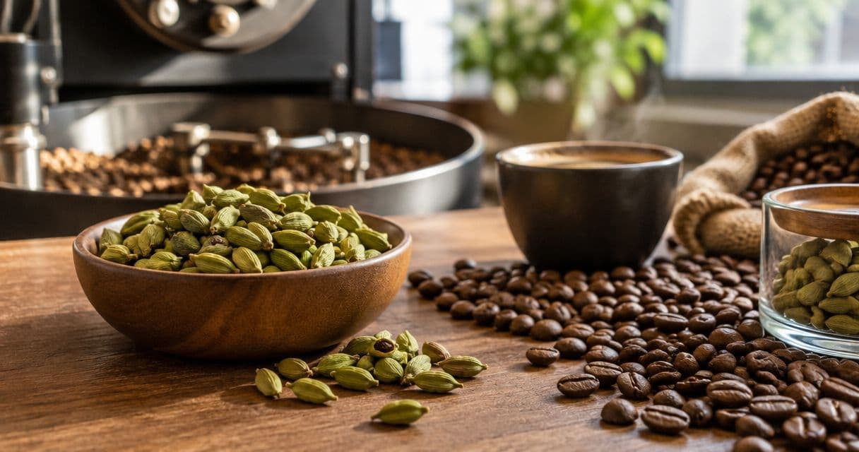 Green cardamom pods for coffee roasters: complete 2026 guide
