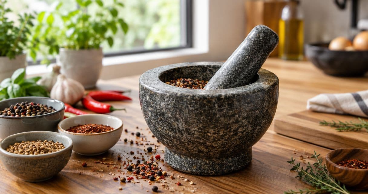 Best granite mortar and pestle for grinding spices in 2026