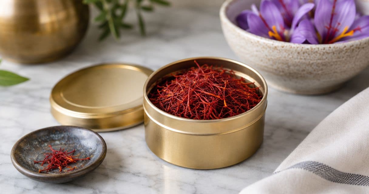 How long does mongra saffron last once the tin is opened?