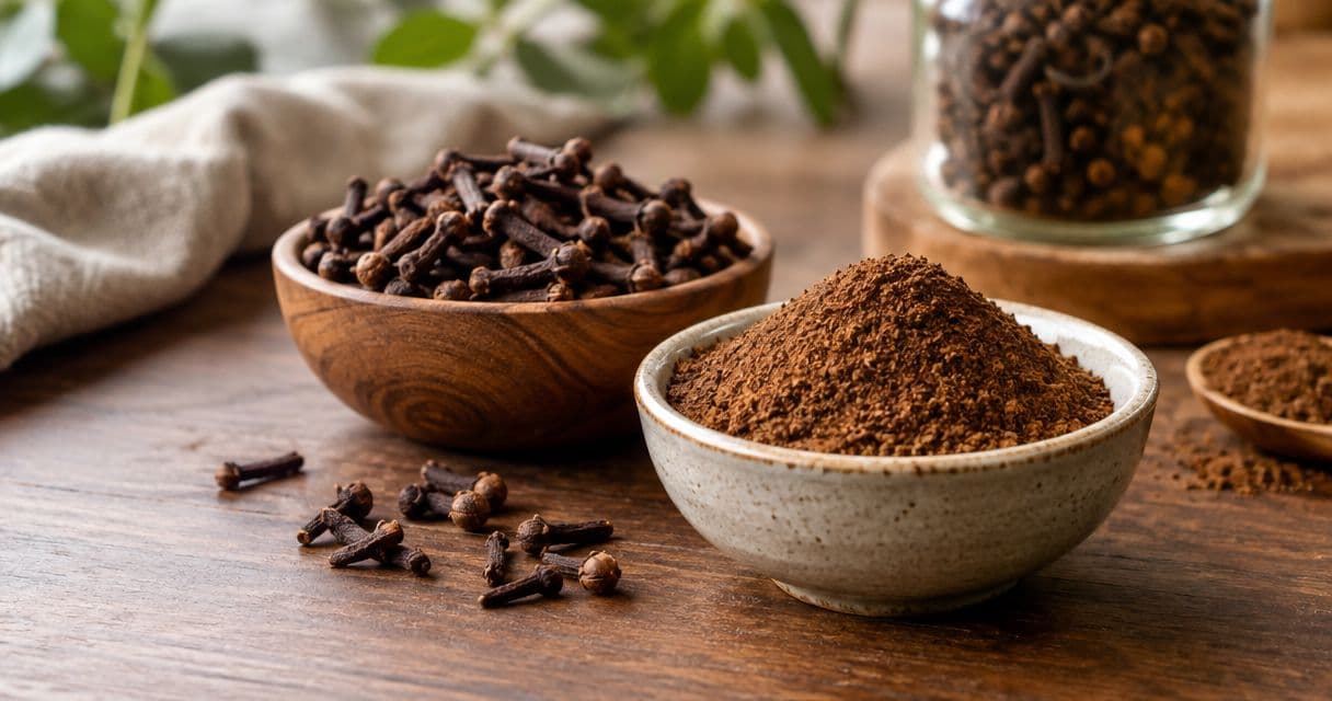 How long do whole cloves keep their aroma once ground?