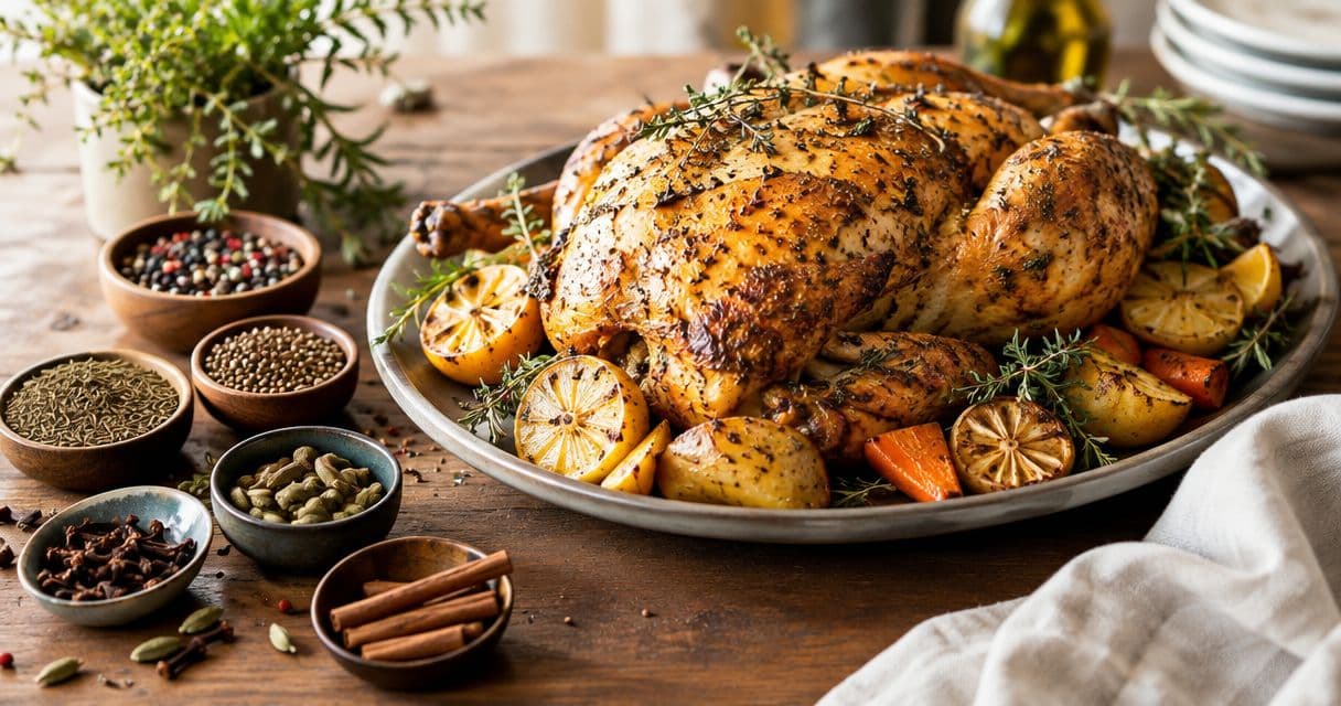 Whole spices for roast chicken: an origin-led seasoning guide