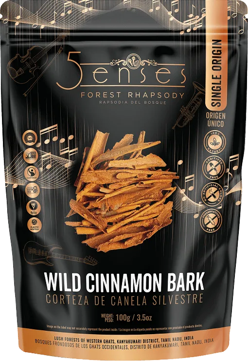 Wild Cinnamon Bark – Pure & Aromatic Spice | 5Senses