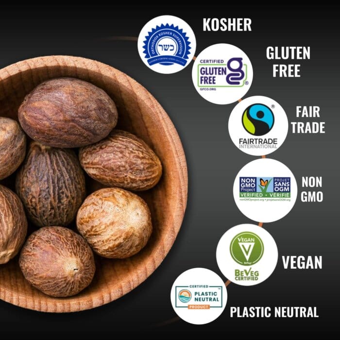 Whole Nutmeg – Warm & Aromatic Spice | 5Senses