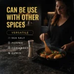 SpiceCare Collection Whole Pepper Mill Set | Professional 304 Brushed Stainless Steel & Glass Grinders (Set of 2) | 200ml Premium Kitchenware - Image 8